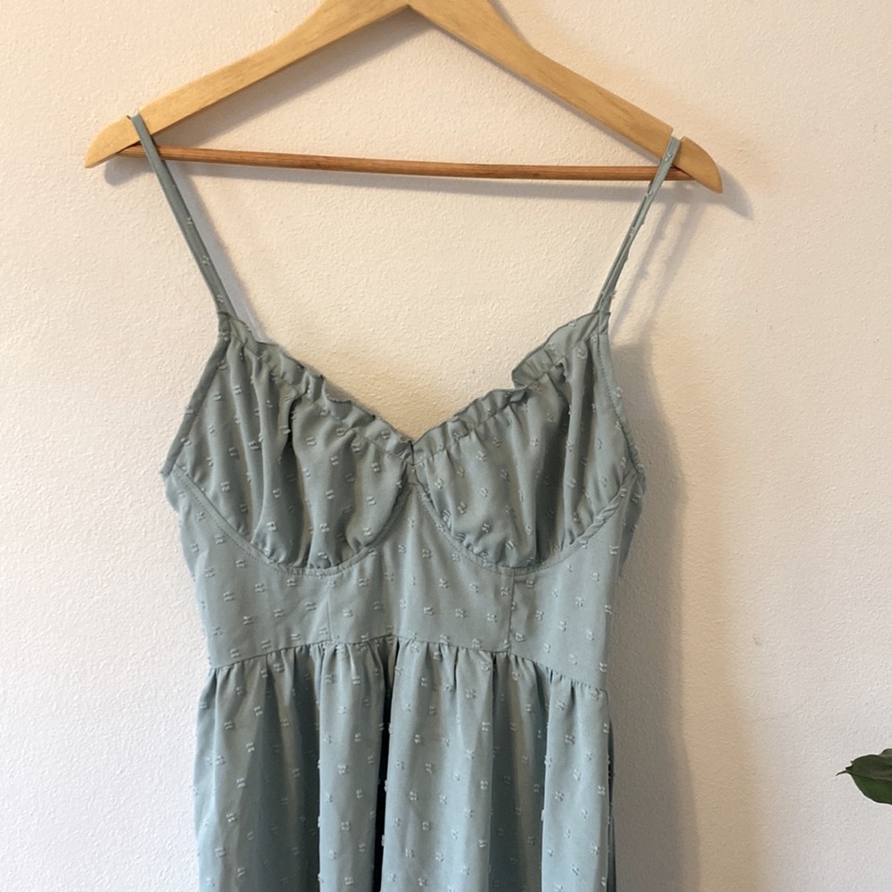 Beautiful light blue mini dress